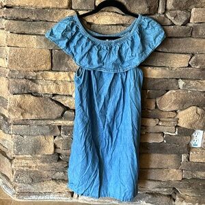 Fabkids 100% cotton soft denim dress. Kids’ Size XXL 14/16 NWOT